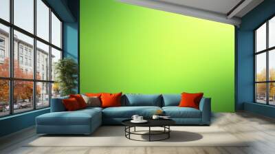 spring light green blur background, glowing blurred design, summer background for design wallpaper Wall mural