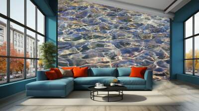 texture of pure water Wall mural