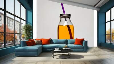 jar of honey Wall mural