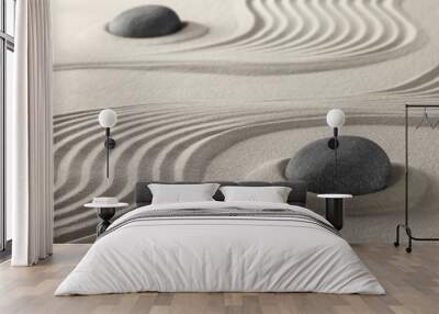 zen garden spa wellness background Wall mural