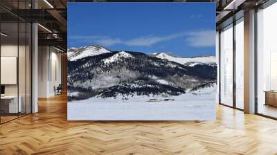 Snowy Colorado Rocky Mountains Wall mural