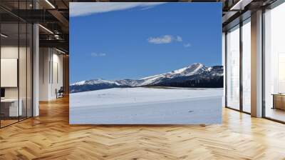 Snowy Colorado Rocky Mountains Wall mural