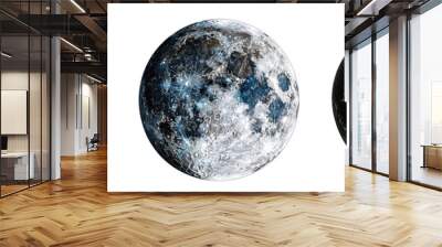 moon isolate on transparency background PNG Wall mural