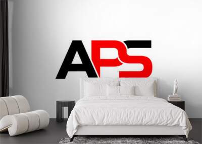 aps logo Wall mural