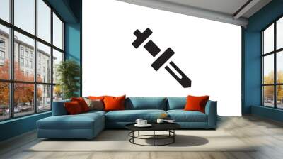 Festival Sword Weapon Solid Icon Wall mural