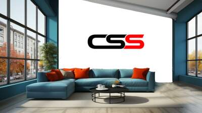 css logo Wall mural