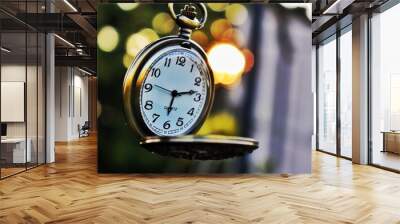 pocket watch Wall mural