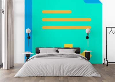 Content Wall mural