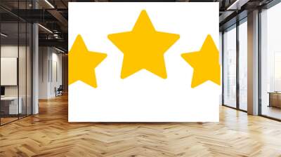 Five Star Ratings Wall mural