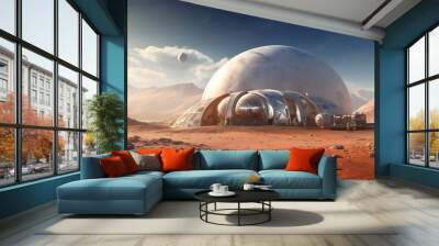 City of the future Wall mural