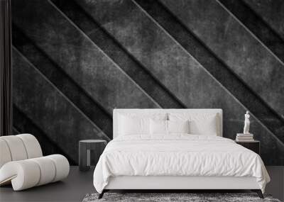 Grunge metal background Wall mural