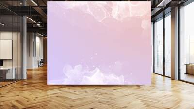 Pastel coloured hand painted alcohol ink background  Wall mural