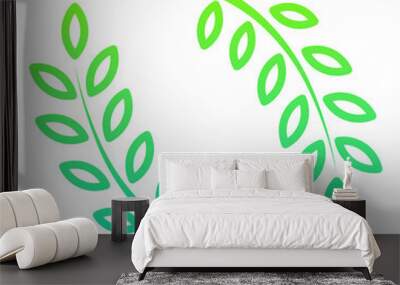 Paddy Gradient Linear Style Wall mural