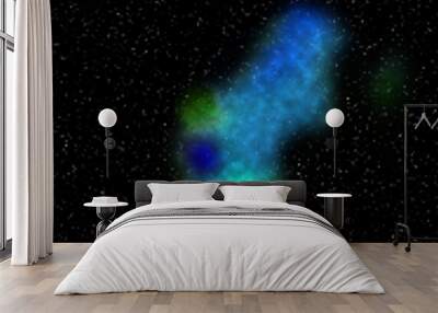 galaxy in space Wall mural