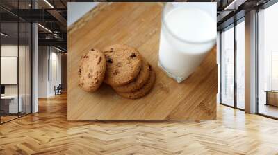 Milk and cookies Wall mural