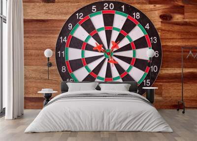 Dart Board Wall mural