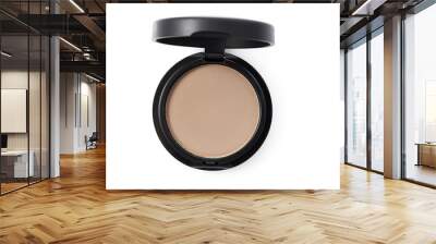 Face make up powder in round shape container Wall mural