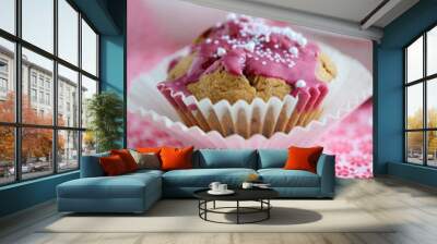 Cupcakes dekorieren Wall mural