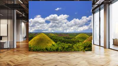 chocolate hills Wall mural