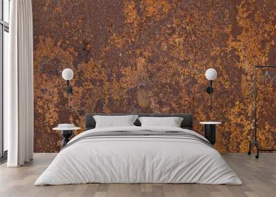 rusty metal texture Wall mural