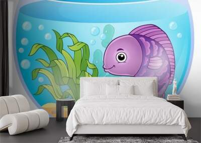 Aquarium theme image 6 Wall mural