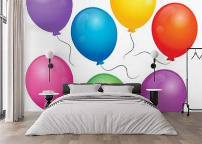 Balloons theme image 1 Wall mural