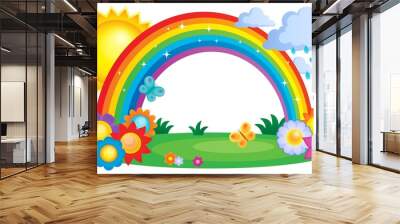 rainbow topic image 2 Wall mural