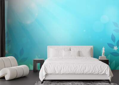 Spring thematics background 2 Wall mural