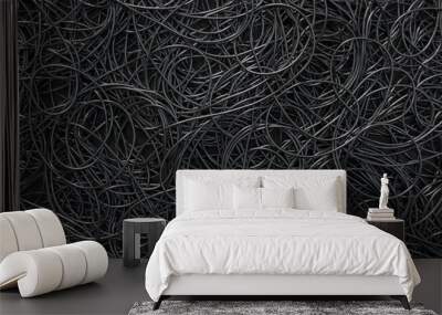 Cords background Wall mural