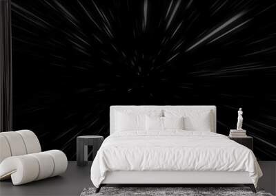 Cyberspace Motion Lines Wall mural