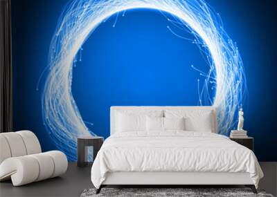 vector illustration of energy ring Wall mural