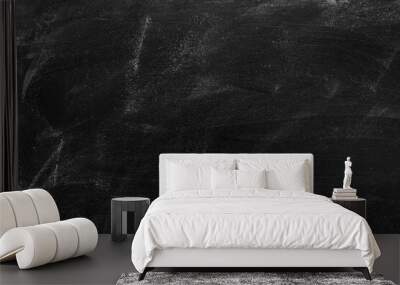 black chalk board Wall mural