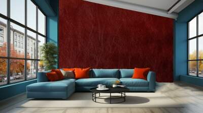 Red Leather Texture/ Red Leather Texture Wall mural