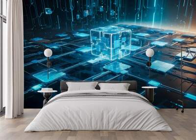 abstract background Wall mural