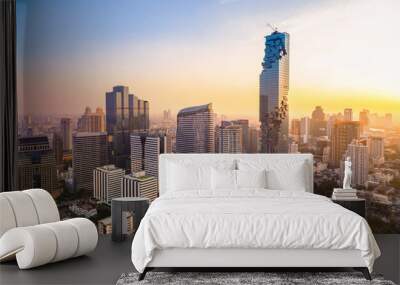 Bangkok Cityscape Wall mural