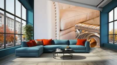 living room, interior, furniture Wall mural