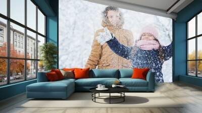 Winter concept Wall mural