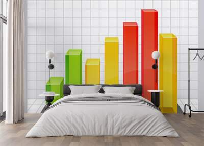 chart Wall mural