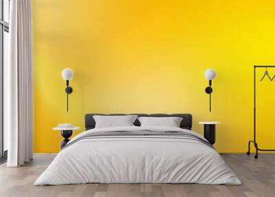 yellow gradient soft blurred defocused abstract background Wall mural