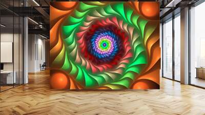 fractal Wall mural