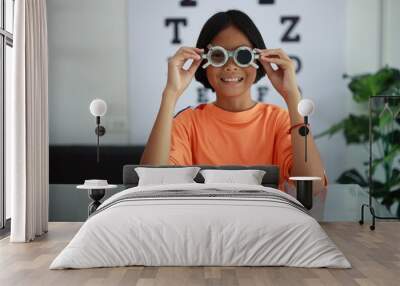 Child eye test  Wall mural