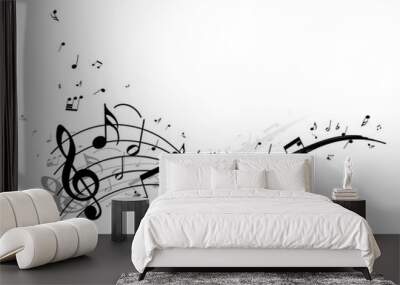 Musical Notes Wall mural