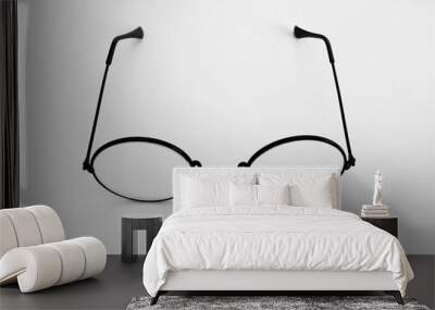 Vintage Round Glasses : The Most Iconic Shape of Glasses. Wall mural