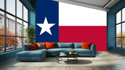 Flag of Texas Wall mural