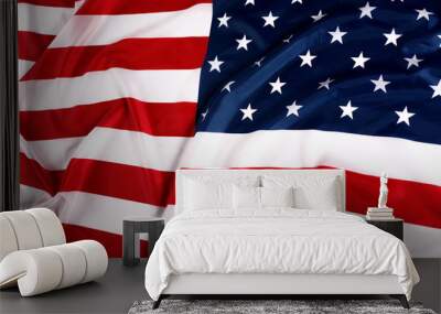 flag USA Wall mural