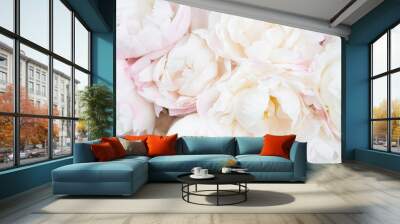 Beautiful floral background Wall mural