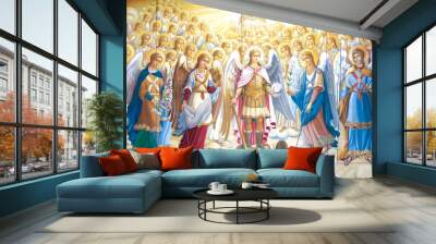 biblical gathering Wall mural