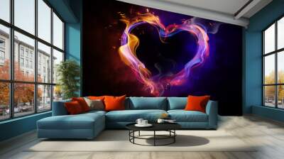 flamy symbol Wall mural