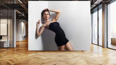 girl in a dress Wall mural