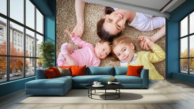 happy family Wall mural